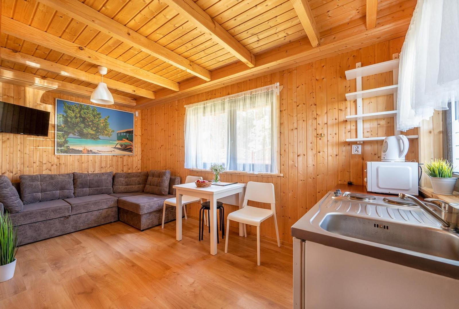 Villa Domki Hawana à Dąbki Extérieur photo