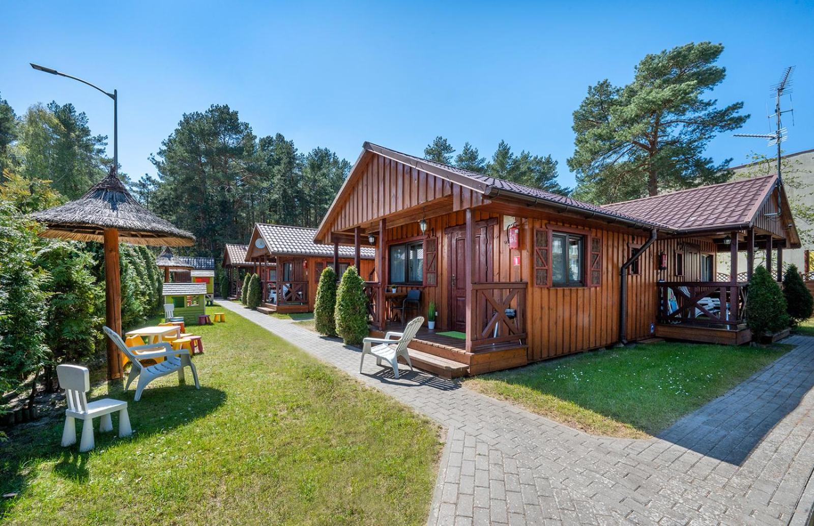 Villa Domki Hawana à Dąbki Extérieur photo